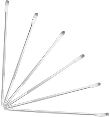 AUTSUPPL Penne per Latte Art Utensile Leggero e Creativo in Acciaio Inossidabile Set 6 Pezzi Ago Decoratore per Cappuccino per Decorazione caffè