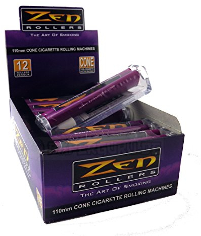 Zen konische Drehmaschine 110 mm! Für King Size Papers! 1 Box (12x) Drehmaschinen