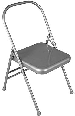 TARA YOGAPROPS Silla de yoga, sin barra frontal, ligera y fuerte, accesorios de yoga