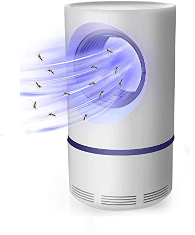 KATELUO USB Lampe anti-moustiques,Lampe Piège Moustique,UV Tue Mouches Destructeur d' Insectes Electrique 5W,Pas Bruit,Pas Rayonnement.