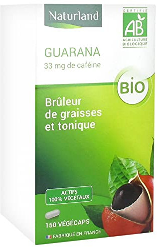 Naturland Guarana Bio 150 Végécaps
