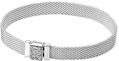 PANDORA Reflexions Armband, Sterlingsilber, mit klarem Cubic Zirkonia