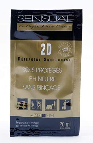 Détergent surodorant SENSUAL 2D Vanille dose 20mL - Colis de 250 dosettes