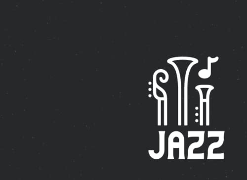 Jazz Autograph Book: Signatures Blank Scrapbook, Blank Unlined Memory Journal, Keepsake Book, Celebrity Memorabilia Album Gift, Present for Music Fans ... Clubs, Social Groups, or Summer Camp Friends