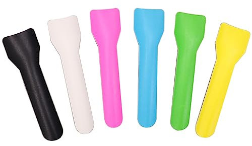 Addein 100 Stück Dessertlöffel, Mini Papierlöffel, Kleine Löffel, Biologisch Abbaubar Löffel Set, Eislöffel für Dessert Pudding Mousse Party