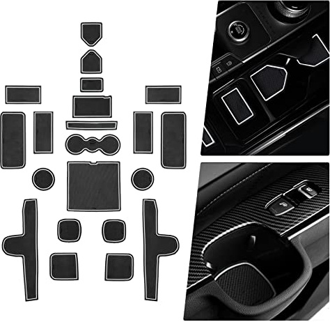 BIBIBO Gummimatten Antirutschmatten kompatibel mit Kia Sorento MQ4 2021-2024, Gummi-Automatten, Auto Matten Zubehör, Anti-Rutsch-Matte, Aufbewahrungsbox rutschfeste Matten