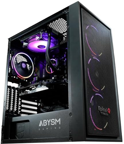 Epical-Q Ordenador sobremesa Gaming BronzeBeard AMD Ryzen 7 5800X, 32GB, 2TB NVME, RTX 5060Ti 8 GB + Windows 11 Home