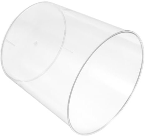 TOGEVAL durchsichtiger Mülleimer lagercontainer storage boxes tischabfalleimer han karteikasten bequemer Abfallbehälter Desktop-Mülleimer Abfall kann Plastik Transparent