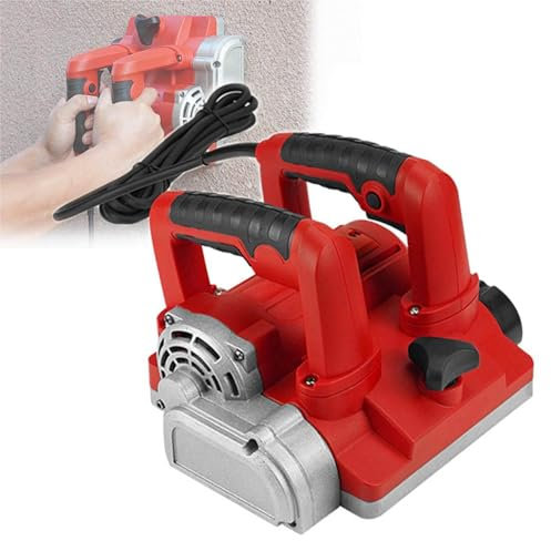 Wall Chaser Raboteuse électrique 1600 W pour enlever Les Vieux papiers Peints – Grattoir Mural à Mastic avec réglage de la Profondeur de 0 à 4 mm