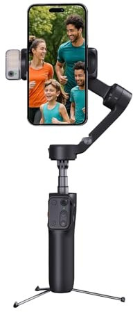 hohem iSteady V3 Smartphone Gimbal - Stabilizzatore Gimbal a 3 assi, pieghevole e portatile, con consigli di registrazione, ideale per Vlog, YouTube & TikTok