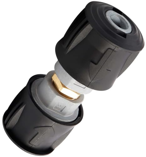 Eyech Pressure Washer Adapters, M22 14mm Quick Connect Hose Coupler Fitting, Aluminum Hose-to-Hose Extension Coupler Compatible with K Series Power Washers (K2–K7