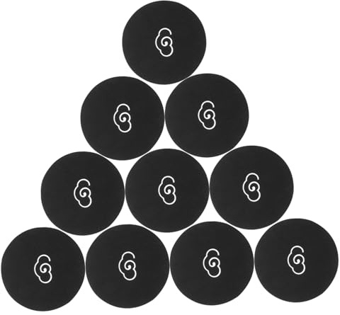 Vaguelly 50pièces Dessous De Feutre pour Boissons Set De Dessous De Réutilisables Coussins De Tasse pour Tasse Thé