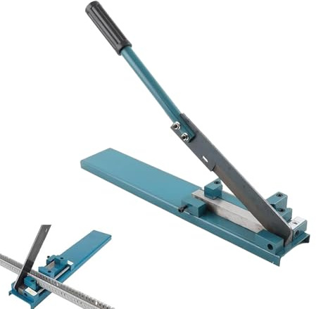 Taglierina per canaline in PVC – Macchina da taglio manuale in plastica ad angolo regolabile per il taglio di scanalature aperte in materiali in PVC, design portatile ed efficiente