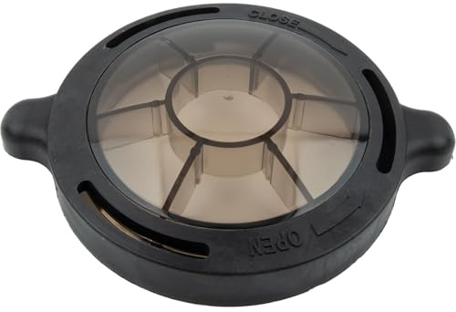 EasyByMall Tapa de bomba de piscina para bombas SplaPool & PureLine Deluxe (0.75 HP, 1 HP, 1.5 HP) — Compatible con los modelos #72747, #72748, PL1500-PL1502, PL1600-PL1601, #72728-#72730