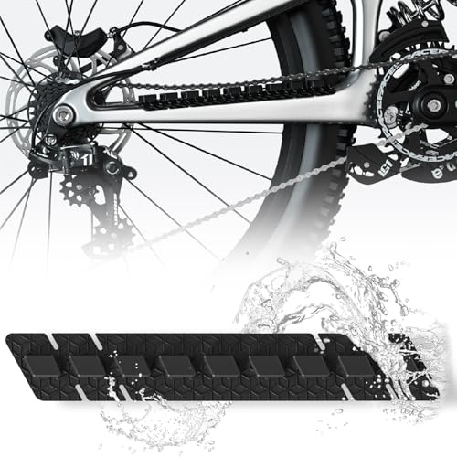 Desing Wish Rahmenschutz Fahrrad Silikon Fahrrad Kettenstrebenschutz Anti-Kratzer MTB Schutzfolie Fahrradrahmen Rahmenschutzfolie Mountainbike Kettenschutz Fahrrad Kettenpolster Zubehör