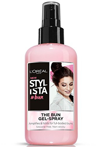 L'Oréal Paris Stylista Bun, Gel Spray Capelli per Donare Fissaggio e Volume ai tuoi Chignon, 200 ml