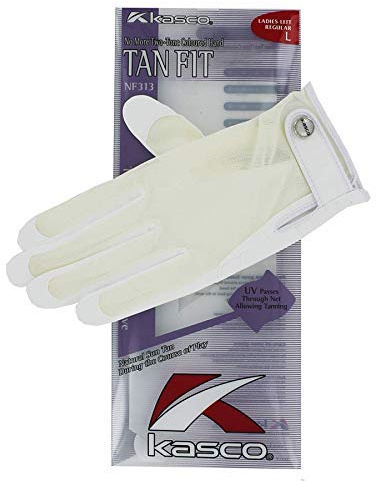 Kasco - Guanto da Golf da Donna, per destrorsi, Donna, KTFRWXL, Bianco, XL