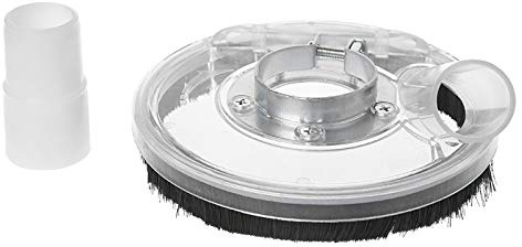 Capot d'aspiration + couronne de brosse aspiration de poussière pour meuleuse d'angle et ponceuse à béton