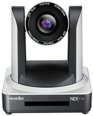 zowietek Pro PTZ Camera NDI|HX 20X Live Streaming PoE Camera with Simultaneous HDMI and 3G-SDI Outputs IP