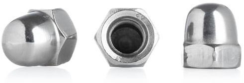 YoiYee M8 Dome Cap Nut, 304 Stainless Steel(A2-70), Pack of 20