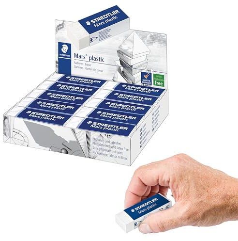 Staedtler Radiergummi Mars plastic 65x23x13 mm weiß