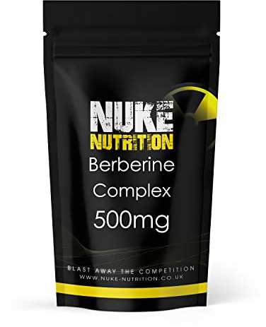 Nuke Nutrition Berberine Supplement - 120 Capsules