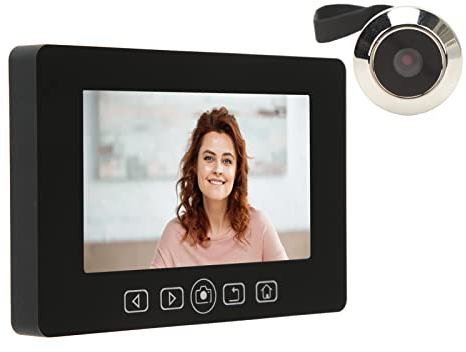 Türspion Gucklochkamera 4,3 Zoll Farbbildschirm Nachtsicht 160 Grad Weitwinkelerkennung Digital für die Sicherheit zu Hause