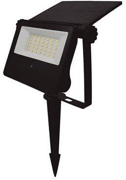 Proyector solar LED Kumira con sensor 7W 6500K IP65 Negro