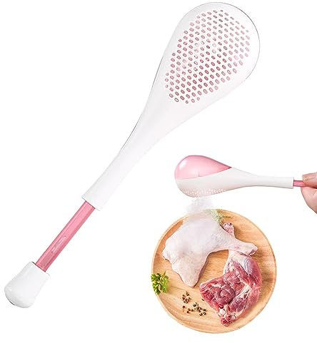 EXBERT Colino per zucchero a velo | Colino, spargitore per zucchero a velo, colino rimovibile e spargitore per l'uso con una sola mano