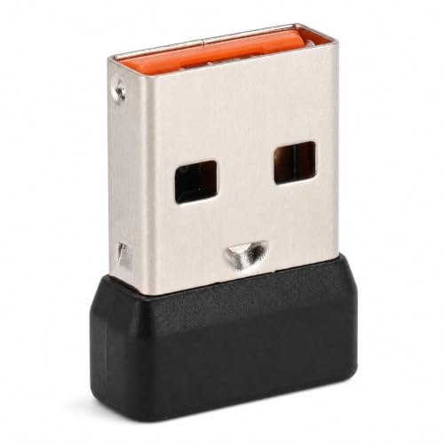 Elprico Receptor USB Universal para Teclado Inalámbrico,Adaptador USB de Ratón Inalámbrico,Rendimiento Estable,Registro de Soporte M590 M720 M570 K230 K270 K375S K400PLUS K780 K580