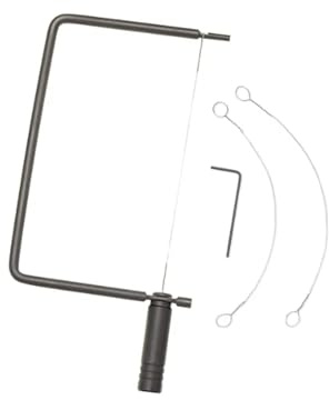ROCKLER Matte Black Cheese Slicer Kit - Stainless Steel Wire Cheese Slicer w/Extra 2 Wires & Hex Key - Easy Installation Cheese Cutters for Block Cheese - DIY Gift Ideal Kitchen Gadgets for Decor