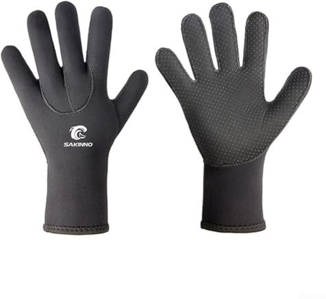 Zoegneer Tauchhandschuhe für Erwachsene, 3 mm, kältefest, Surfen, Tauchhandschuhe, Stretch-Neopren, zum Angeln, Schnorcheln und Tauchen, Größe M