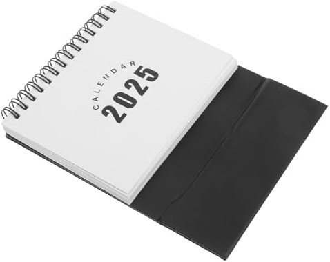 BELLIFFY Mini Tischkalender Stehend Mit Chinesischem Mondkalender Kompakter Kalender Für Schreibtisch Stilvolles Büroorganizer Dekor Kreative Jahresübersicht Kleines Planer