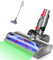 LED Cepillo Compatibilidad para Dyson V12 Detect Slim Cleaning Vacuum Head,Recambios para Cabezal de Aspiradora.Cepillo de Repuesto para Suelos Duros y Alfombras.