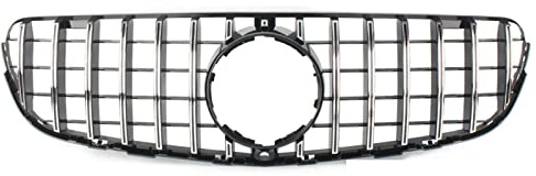 Griglia Anteriore Auto Anteriore Griglia Radiatore Griglia Superiore W/Macchina Fotografica Per Mercedes Per Benz GLC X253 W253 GLC250 GLC300 2015 2016 2017 2018 Griglia Radiatore