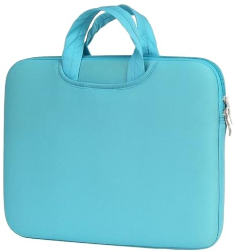 Foam Laptop Sleeve Cover Case Bag Lightweight Soft with Smooth Zipper,Waterproof and shockproof,Compatible with 15 Zoll MacBook Air M2 M3 M4 14 Zoll Notebook Computer Ultrabook Chromebook