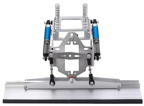 RC Modifiche Ricambi Per Axial Per SCX10 II 90046 90047 Per SCX10 III Per Trx4 Per Trx6 1/10 Spazzaneve Regolabile In Metallo Pala Da Neve E Sabbia Attrezzi Rc Crawler