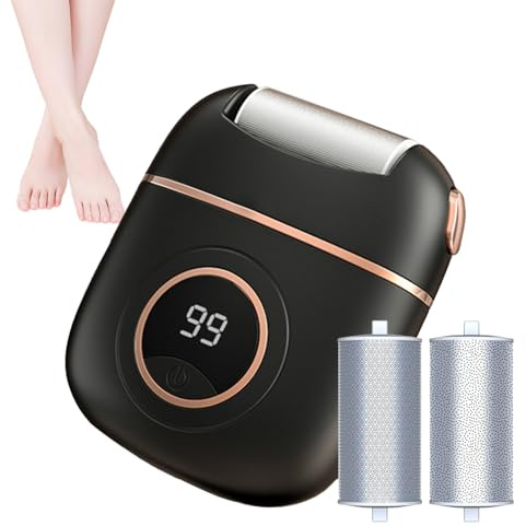 Per Piedi Ricaricabile: Rimuovi Calli Elettrico Impermeabile | Scrubber Sicuro Per Pedicure, Strumento Efficiente Per La Pelle Morta | Dispositivo Portatile Per La Cura Dei Piedi Per Uomin