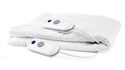 Orbegozo CAH 1450 - Calientacamas, calentamiento rápido, 3 niveles de potencia, sistema de fijación al colchón, 60 W