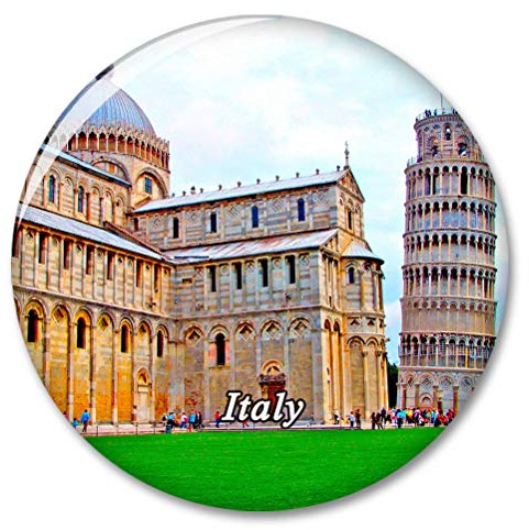 Italien Pisa Kühlschrankmagnet Dekorativer Magnet Touristische Stadt Reise Souvenir Sammlung Geschenk Starker Kühlschrank Aufkleber