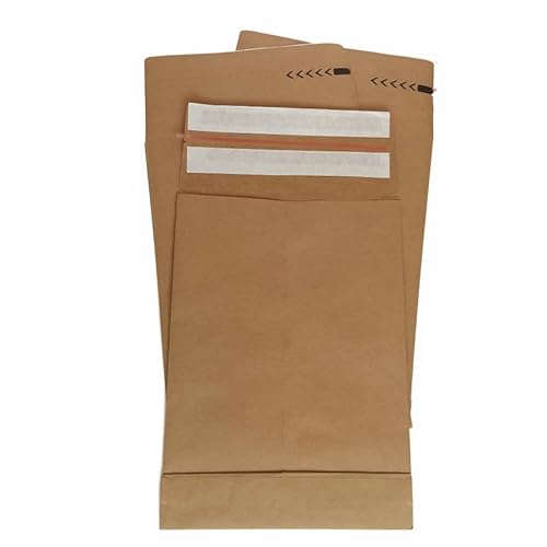 Mehrweg - Faltentasche Gr. S - 250 x 350 x 50 mm Mehrweg-Versandtaschen aus Papier Format (B x L)) 250 x 350 x 50 mm dimapax (50)
