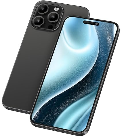 Perusha Faux modèle de téléphone [Sans logo] Écran factice ne fonctionne pas réplique téléphone jouet pour 15 Plus/Pro/Pro Max (pour écran couleur noir 15 Pro max)