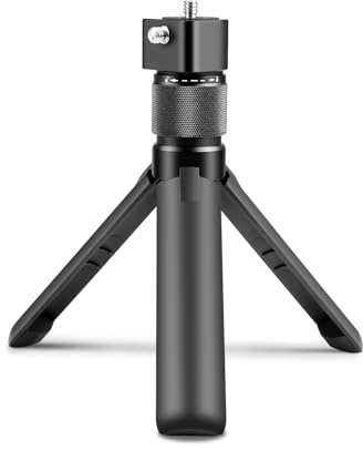 PULUZ Kamerastativ Mini, Insta 360 universellt Atativt, Insta 360 Bullet Time Handle med Dubbla 1/4-tums skruvar för Insta360 x 3 x 4 X5 ONE X2 för Gopro Hero 12 11 10 8 7 6 5