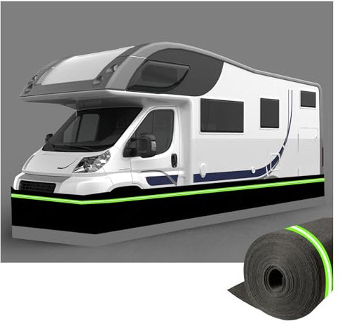 RYJYQYX Kein Bohren Erforderlich Halbgarage 31 Zoll hoch Wohnwagen Abdeckung Verdickung und Härtung Pkw Anhänger Zubehör Wohnwagen Abdeckung,28m/92ft