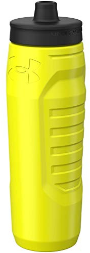 Under Armour Sideline Quetsch-Wasserflasche, entworfen mit Quick-Shot Deckel, schnelle und einfache Hydratation, 907 ml