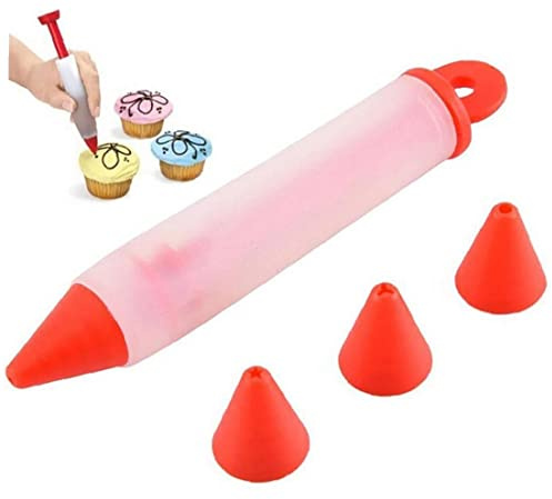 Silicone Food Writing Pen Chocolate Decorating Tools Cake Mold Cream Cup Cookie Icing Piping Pastry Nozzles Kitchen Accessories