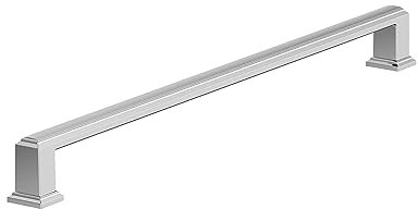 Amerock BP5403126 | polierter Chrom-Gerätegriff | 457 mm Schrankgriff von Mitte zu Mitte | Appoint | Möbelbeschläge