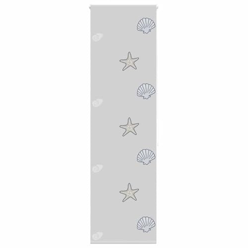 vidaXL Duschrollo 70x240 cm Stoffbreite 66 cm