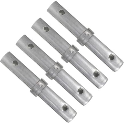 VILLCASE 4pezzi Cerniere Per Ponteggi in Acciaio Bielle Per Ponteggi Resistenti Connettori Per Accessori Per Mobili Perni Per Giunti Di Grandi Dimensioni Per Stabilità Affidabile