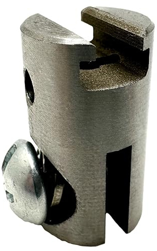 Auger Adapter FFA1 - Compatible With Rigid to General Drain Cleaner, Converts K40 K50 K375 K380 K400 K3800 5/8 Cable End (Not Cable Size) to fit General Slotted End Cable Drain Cleaners